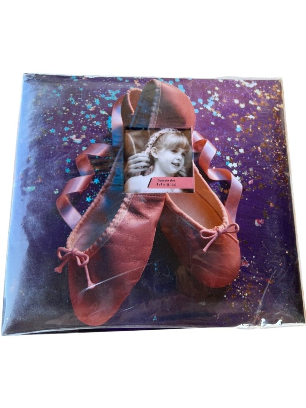 Ballerina Ballet Shoes Photo Scrapbook Album Fits Paper Size 12" x 12"